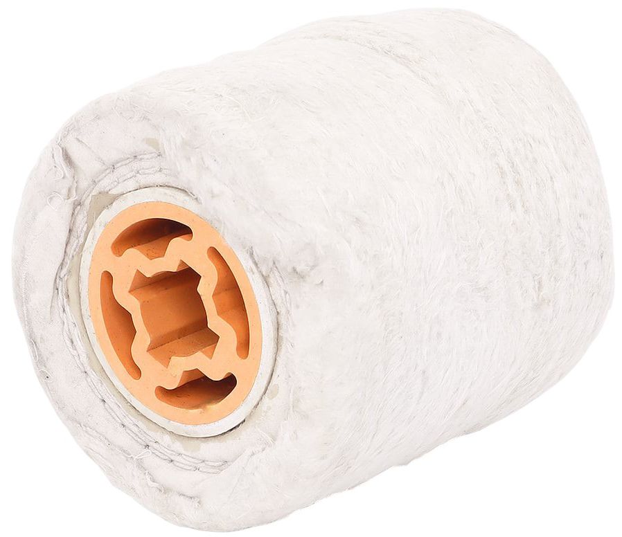 Барабан полировальный 100х100 посадка 19 мм хлопковый Messer 11-57-024 - фото