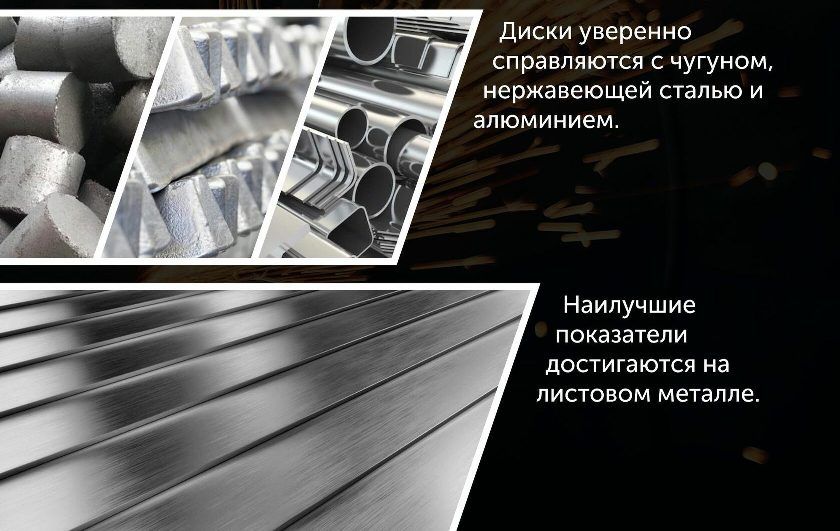 Диск отрезной по нержавеющей стали и алюминию T41 посадка 22,2 мм Cutop Special - фото