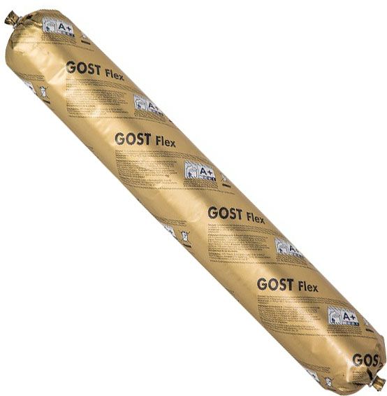  Герметик полиуретановый GOSTFLEX PU 40 RAL 1001, 600 мл (бежевый) - фото