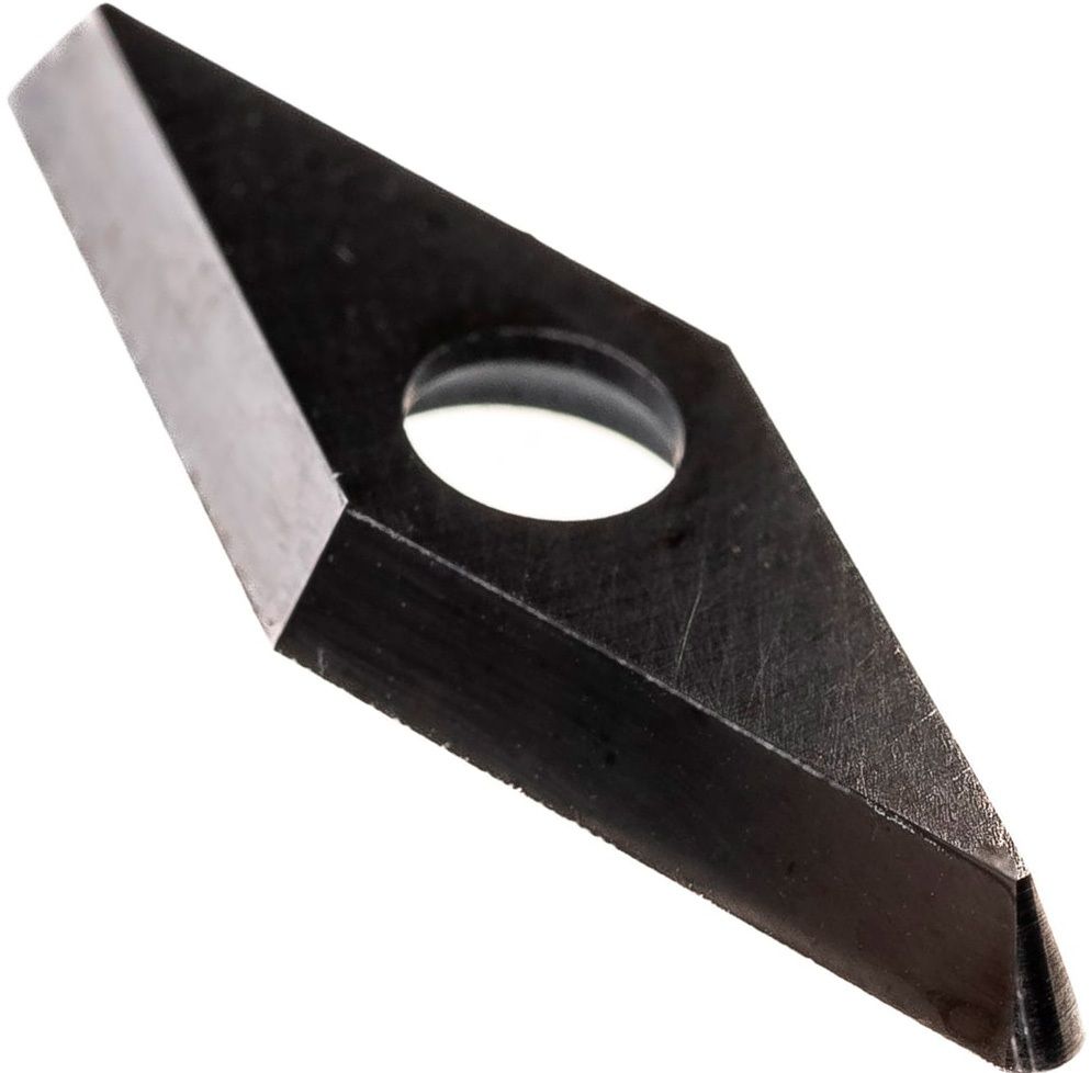 Сменное лезвие Ромб 27х10 мм для резцов по дереву ЗУБР 18372 - фото