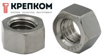 Гайка дюймовая UNC 7/8-9 DIN 934, нержавеющая сталь А2