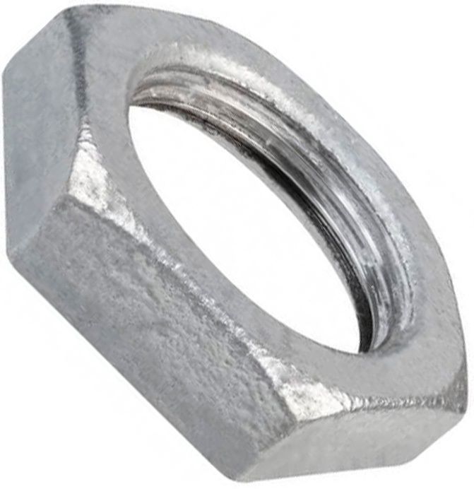 Контргайка 15 мм ГОСТ 8961-75, оцинкованная сталь - фото