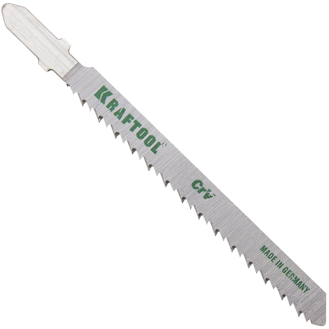 Полотно по дереву для электролобзика Kraftool, хромованадиевая сталь - фото
