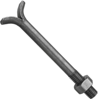 Анкерный фундаментный болт М20х400 DIN 529 форма С, класс прочности 3.6, без покрытия