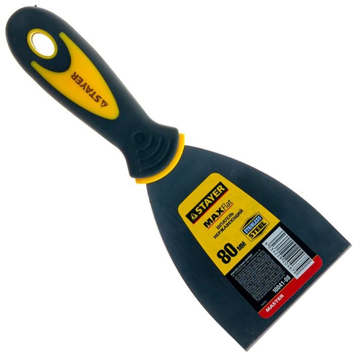 Шпатель Stayer MAXFlat, нержавеющая сталь - фото