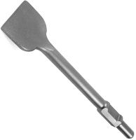 Зубило широкое для отбойного молотка 100х395х30 мм НЕХ-30, Messer 33-33-105