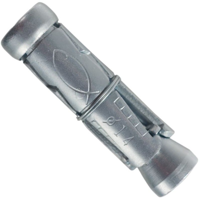 Анкер-гильза распорный М6 (12х45 мм) FWB Fischer 44963, оцинкованная сталь - фото