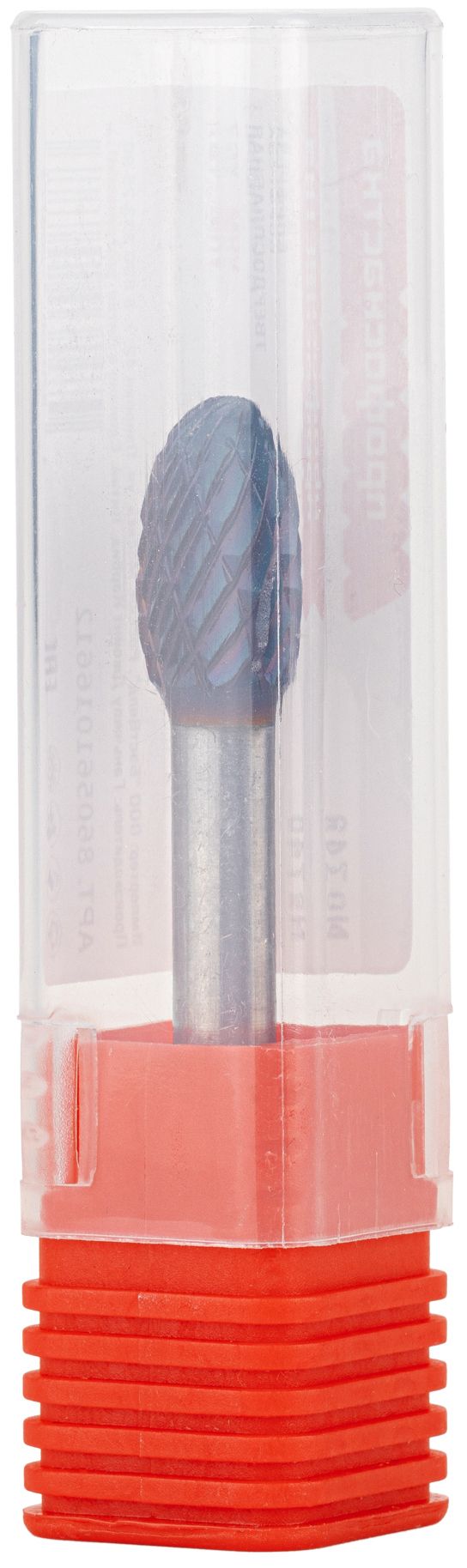 Борфреза твердосплавная UC Nano Blue 10х16х61 мм Профоснастка №748, форма E, 860561016612 - фото