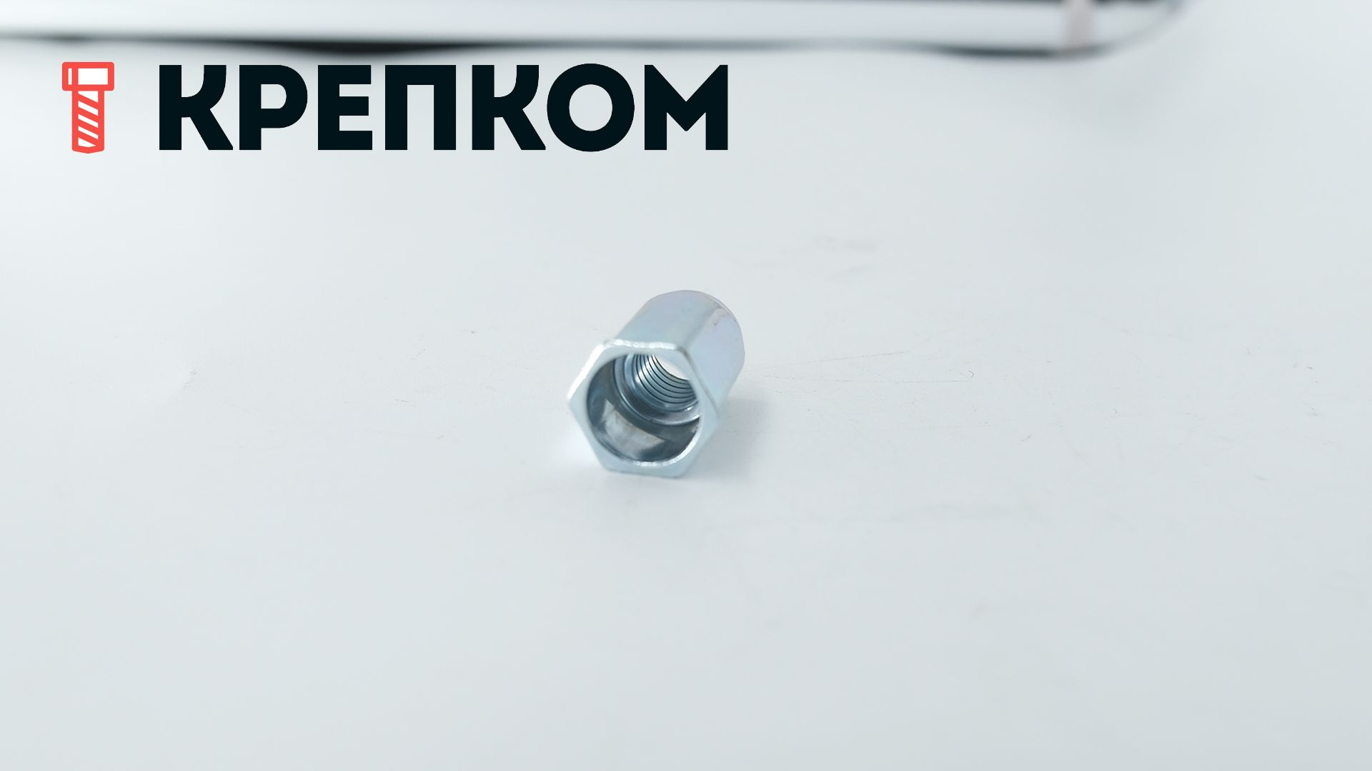 Резьбовая заклепка М8 с уменьшенным бортиком, шестигранная, оцинкованная сталь, 200 шт - фото
