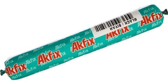 Герметик полиуретановый быстросохнущий 600 мл Akfix 637FC AA668, черный - фото