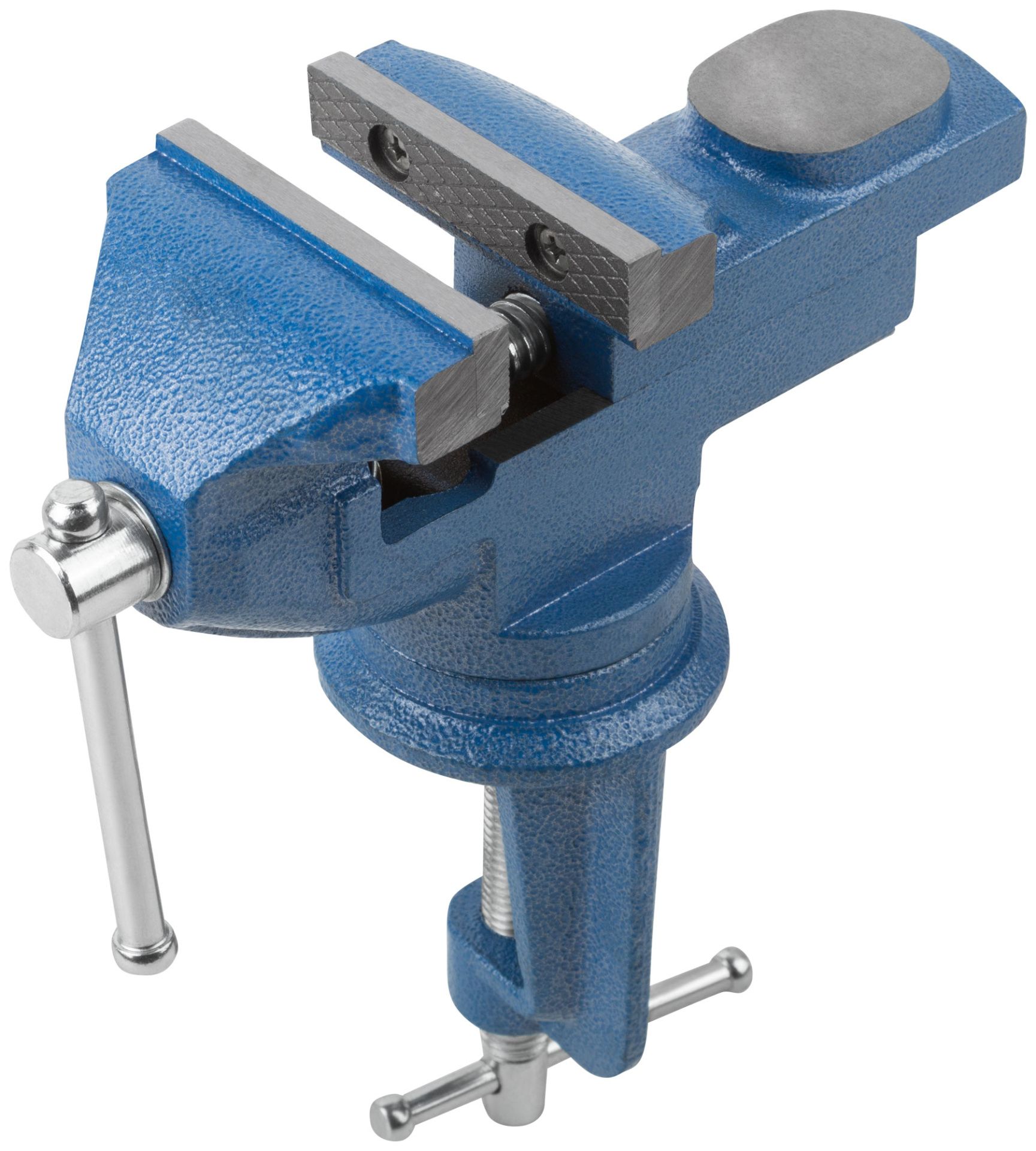 Тиски настольные поворотные 65 мм FIT 59506 - фото