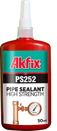 Клей-герметик высокотемпературный анаэробный резьбовой, высокой прочности 50 мл PS252 Akfix PS252_01 - фото