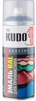 Эмаль для металлочерепицы 520 мл RAL 5005 Kudo KU-05005R, синий
