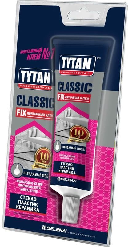 Монтажный клей 100 мл TYTAN Professional Classic Fix 00388 - фото