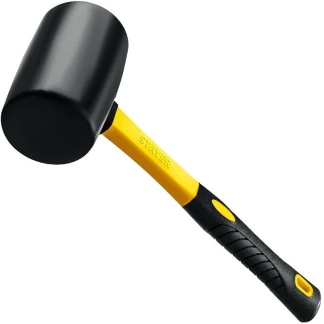 Киянка резиновая 450 гр Stayer PROFI 2054-65, черная - фото