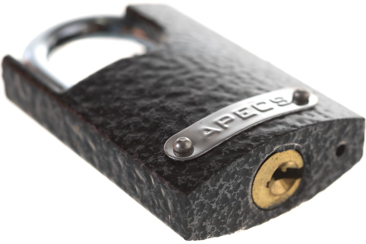 Замок навесной APECS PD-44-40-Blister, чугун - фото
