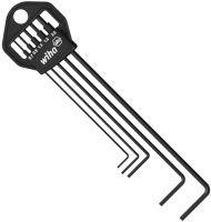 Набор шестигранных штифтовых ключей 0,7-2 мм Wiha Classic 06382, 5 шт