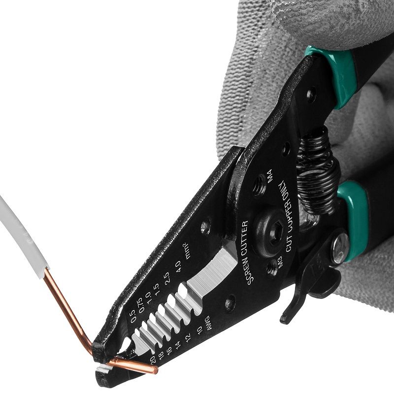 Стриппер ручной многофункциональный 0,5-4 мм² Kraftool PK-40 22659 - фото