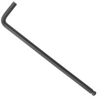 Ключ Г-образный шестигранный длинный с шариком 6х184/38 мм Wiha 03873, оксидированная CrV сталь