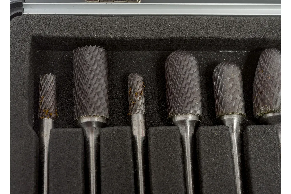 Набор твердосплавных борфрез №701 ПрофОснастка 170101001, 10 предметов - фото