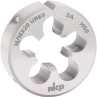 Плашка 13/16"-20 HSS DIN EN 22568 NKP 248131N, особо мелкая дюймовая резьба UNEF