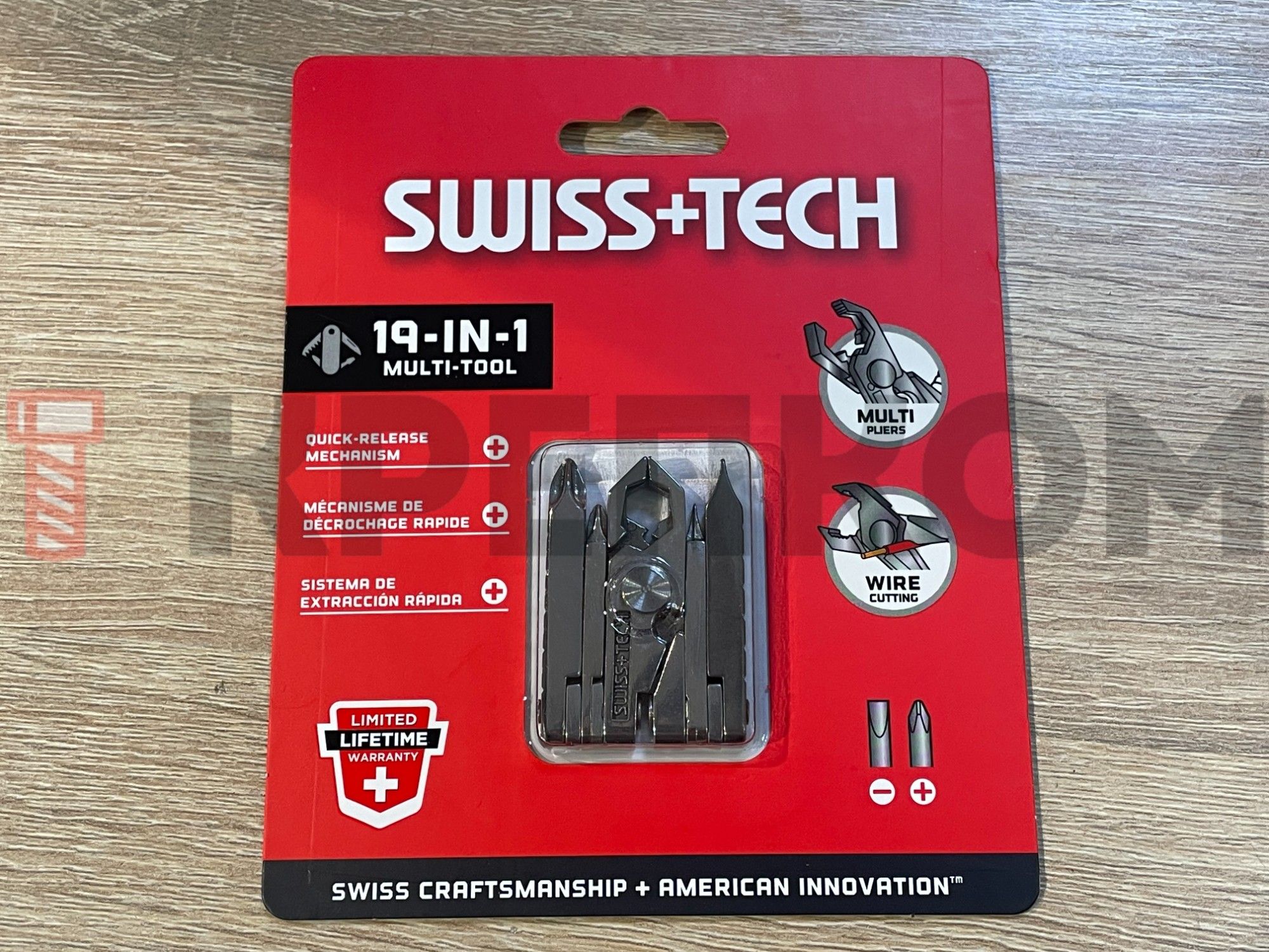 Мультитул-брелок Swiss+Tech Micro-Max 19-in-1 ST53100 - фото