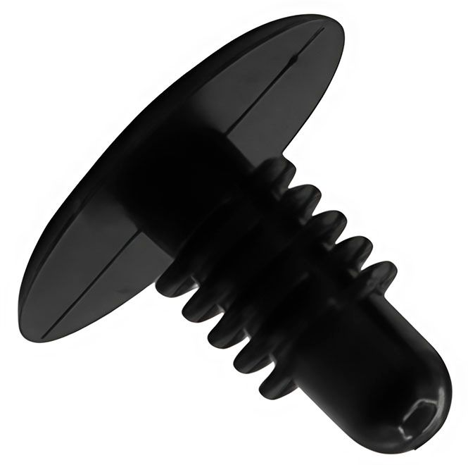 Клипса автомобильная крепежная нажимная AS-1234 - фото