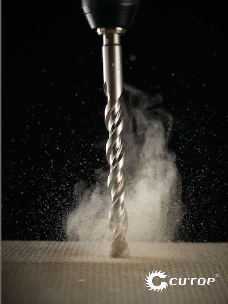 Бур по бетону с крестовым наконечником и хвостовиком SDS-Max Profi Plus Cutop - фото