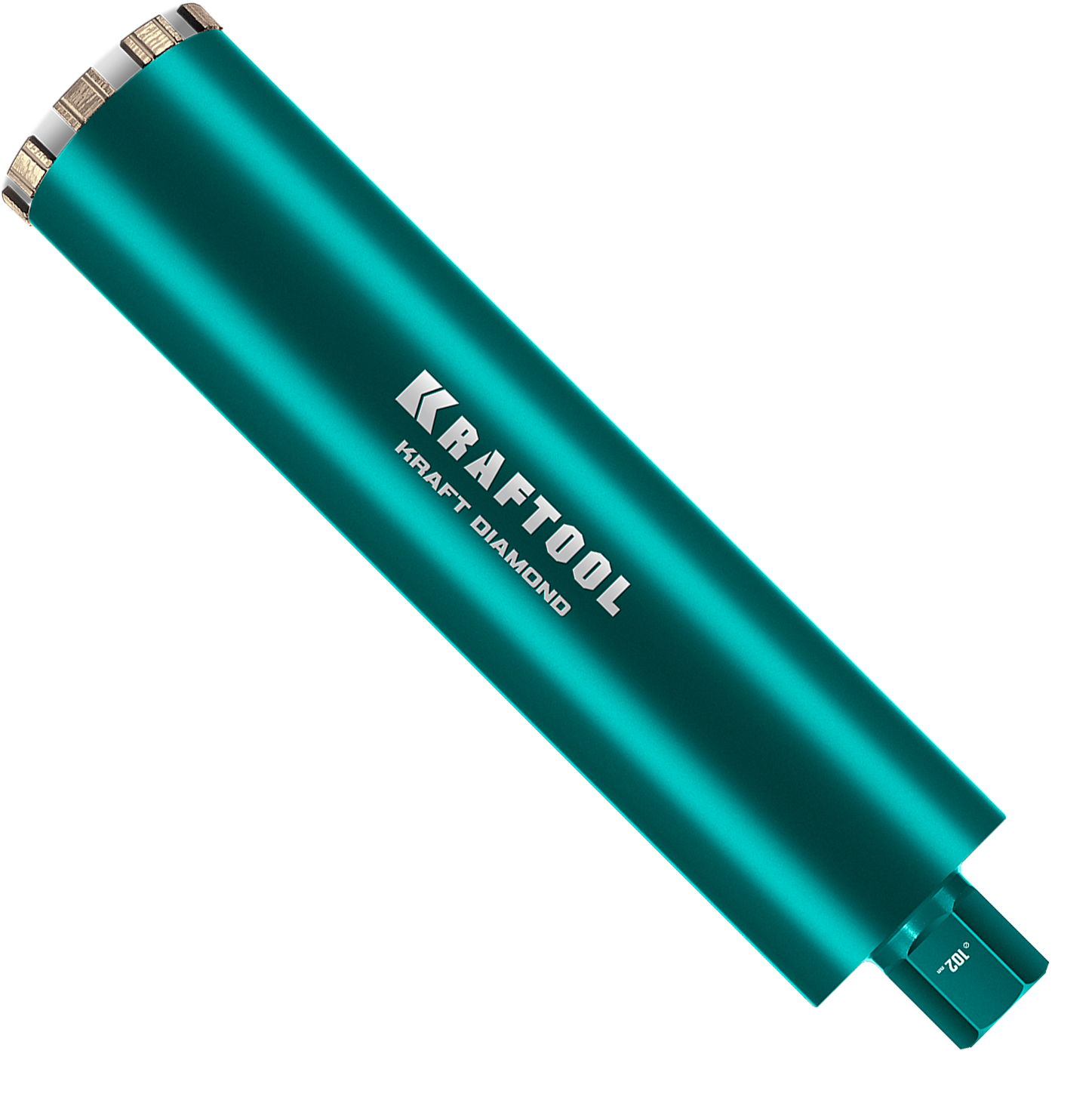 Изображение товара Алмазная коронка по железобетону 102 мм Diamond Kraftool 29825-102