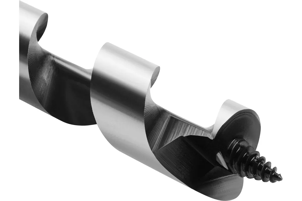 Сверло по дереву винтовое (Левиса) 22х460/400 мм Hammer 32411, шестигранный хвостовик - фото