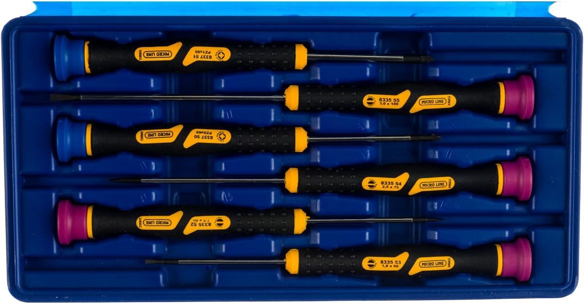 Набор часовых отверток Narex Micro Line Profi (862652), 6 штук - фото