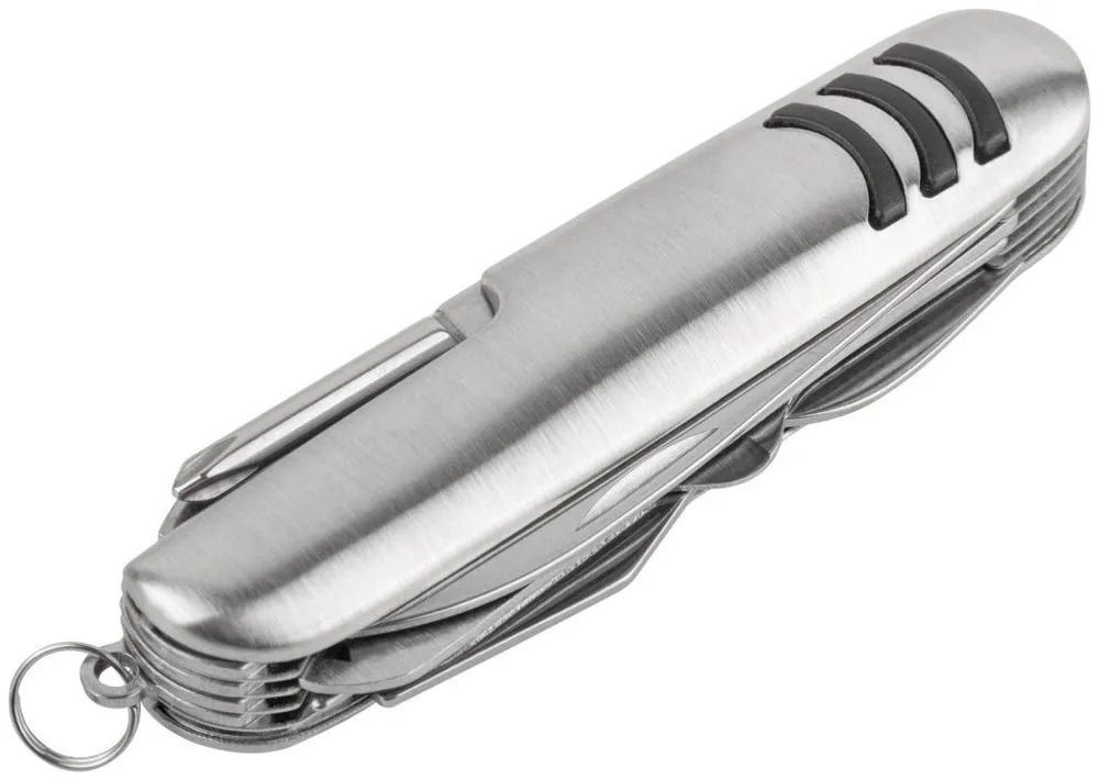 Нож складной, 12 в 1 КУРС 10546, нержавеющая сталь - фото