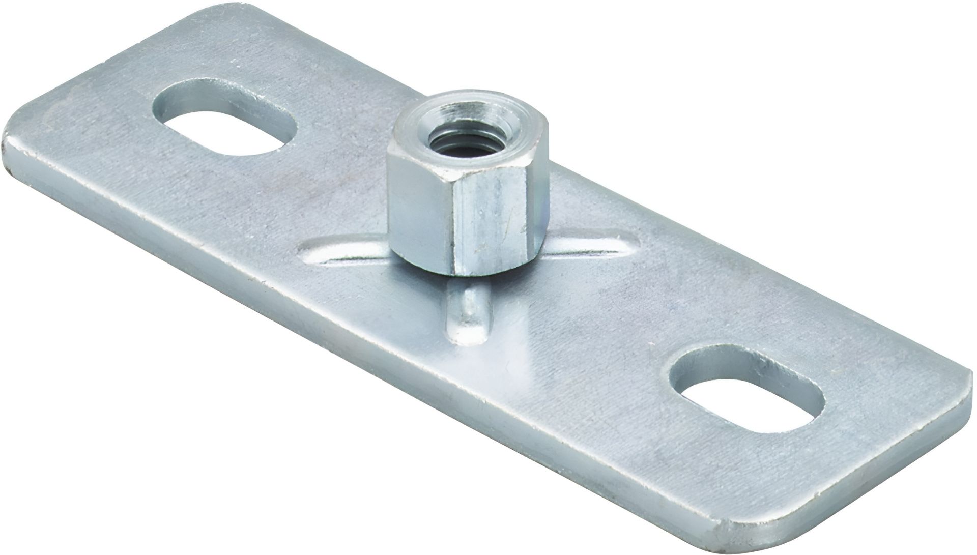 Пластина опорная с гайкой Fischer GPL/GPS, оцинкованная сталь - фото