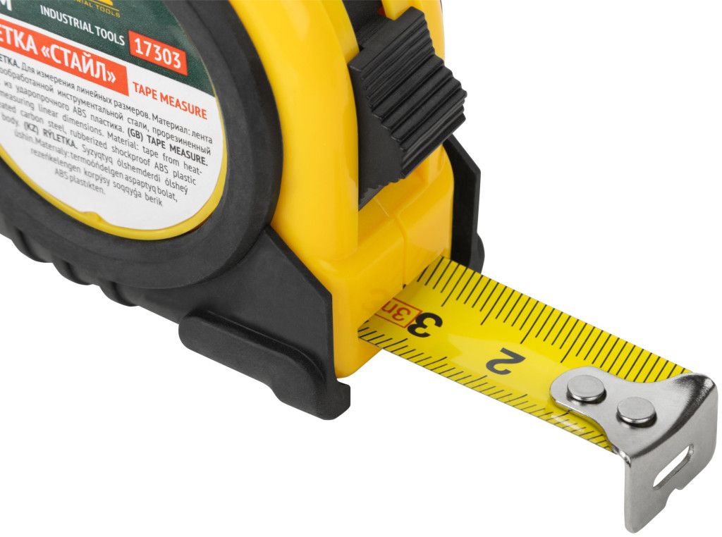 Рулетка 3 м х 16 мм FIT Стайл 17303 - фото