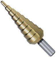 Сверло ступенчатое 4-20 мм HSS-G Terrax by Ruko A101051TTX, 9 ступеней