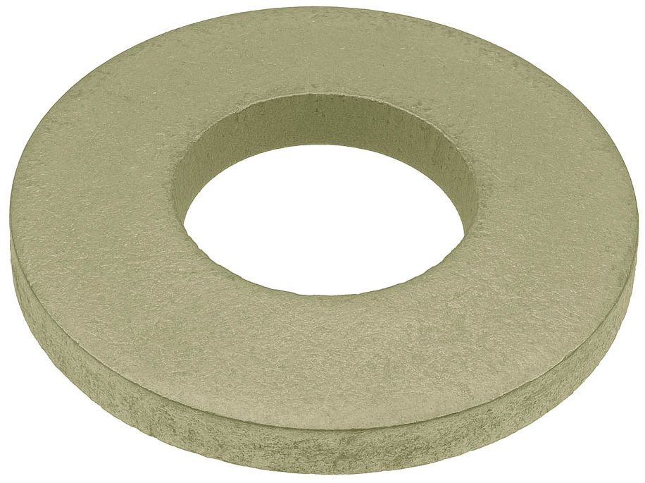 Шайба тарельчатая М27 DIN 6796, жёлтый цинк - фото