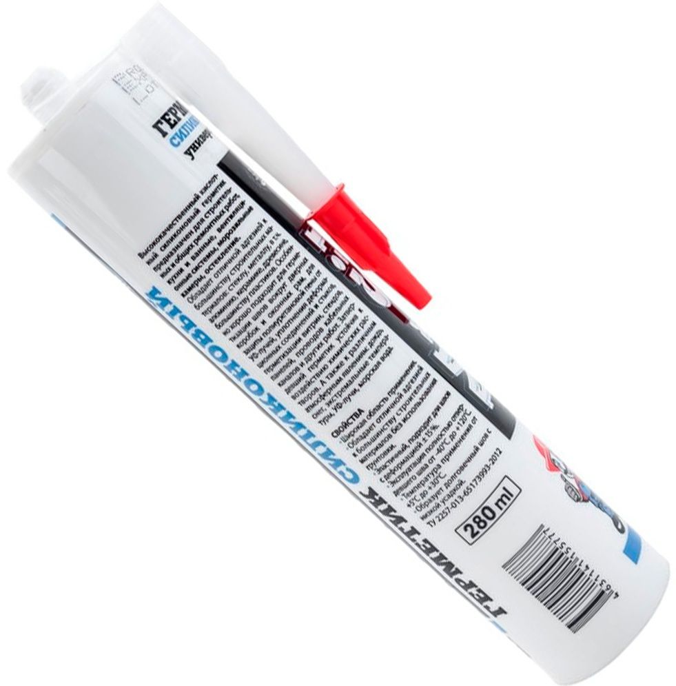 Герметик силиконовый универсальный атмосферостойкий 280 мл Mr. SiL 25002-024 прозрачный - фото