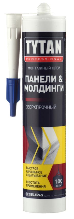 Изображение товара Монтажный клей для панелей и молдингов TYTAN Professional 96283 310 мл морозостойкий влагостойкий