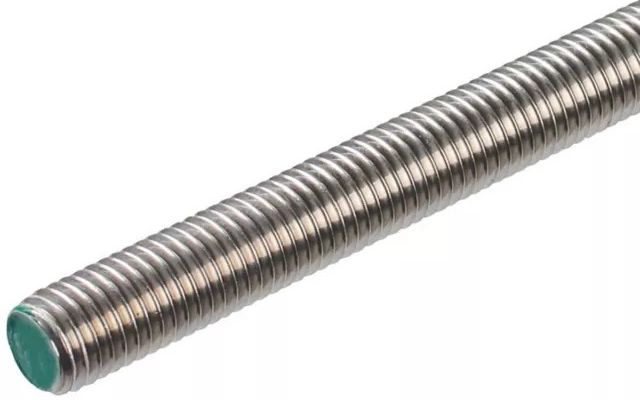Шпилька резьбовая М18х3000 DIN 975, нержавеющая сталь А2 - фото