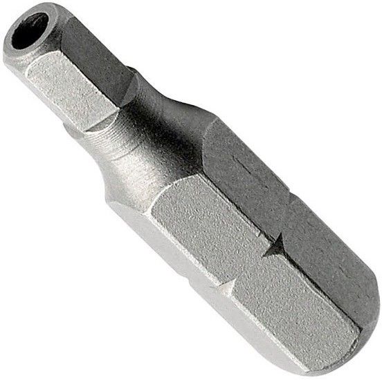 Бита антивандальная HEX-Pin 2,78 длина 25 мм, 1/4" Wiha Standard 20559, сталь Cr-V - фото