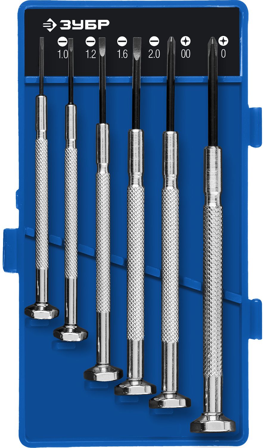 Набор часовых отверток ЗУБР Часовщик (25666), 6 штук - фото