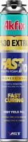 Пена монтажная профессиональная быстросохнущая FAST70 Akfix, 1000 гр