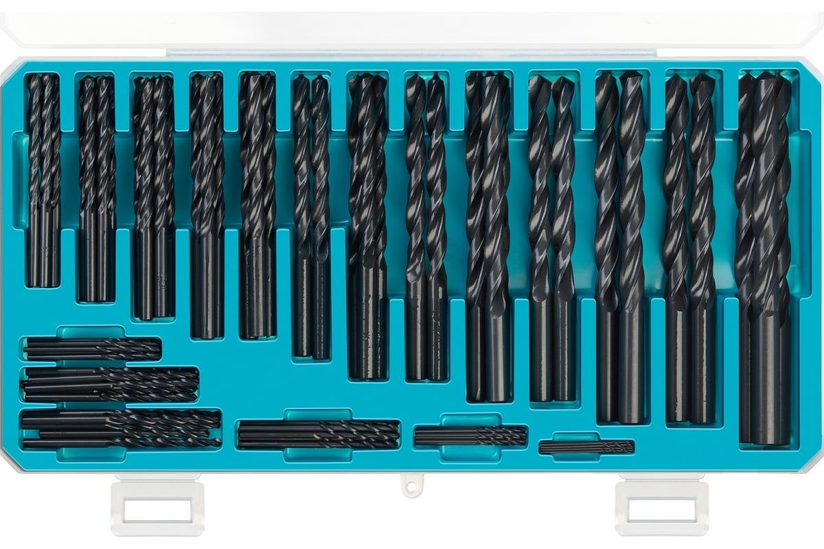 Набор сверл по металлу класс В быстрорежущая сталь СИБИН - фото