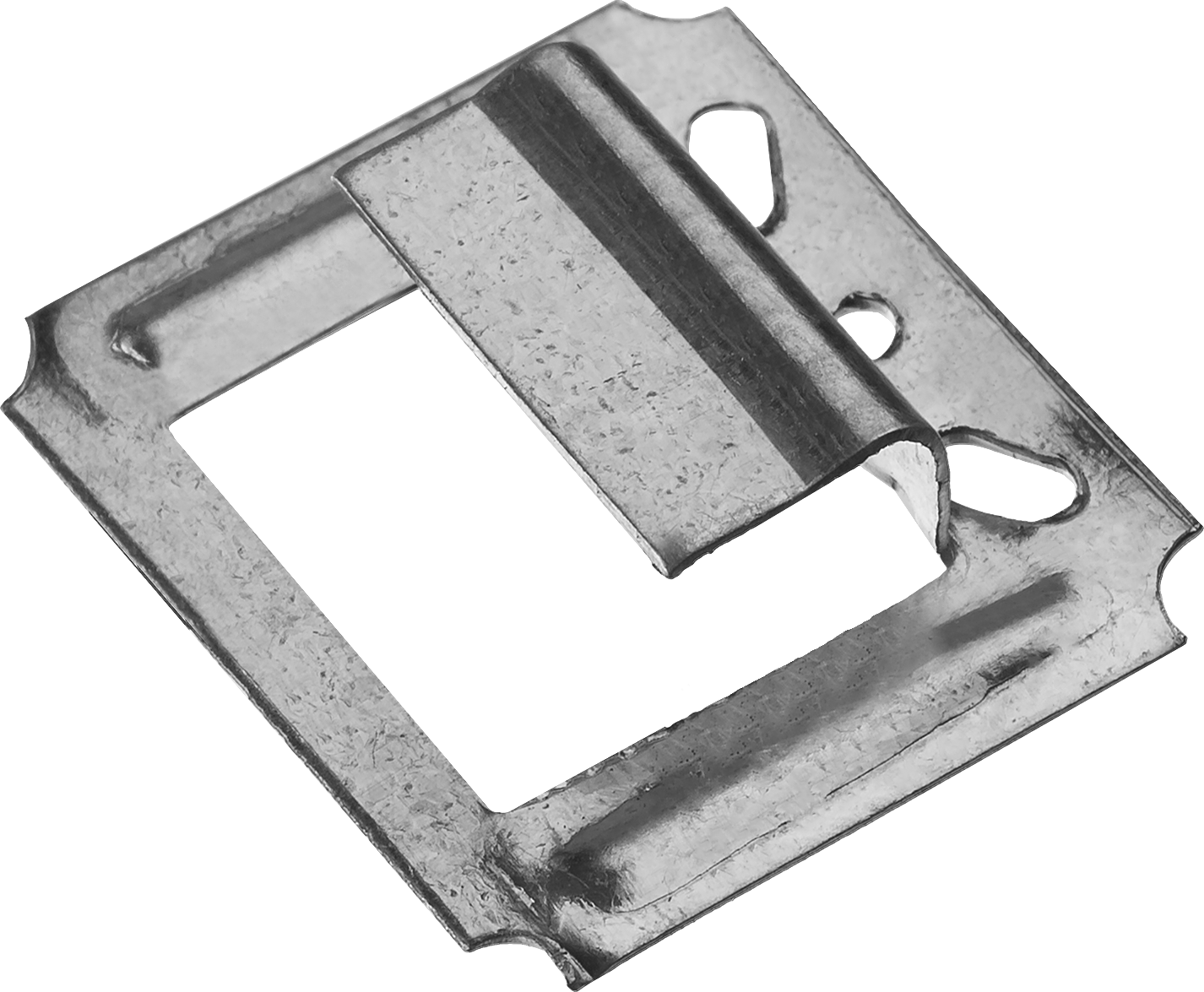 Крепеж для вагонки усиленный (Кляймер-У) 7 мм ЗУБР 3075-07_z01, оцинкованная сталь, 50 шт - фото