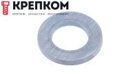 Шайба плоская М16 DIN 125A, оцинкованная сталь, 5 кг