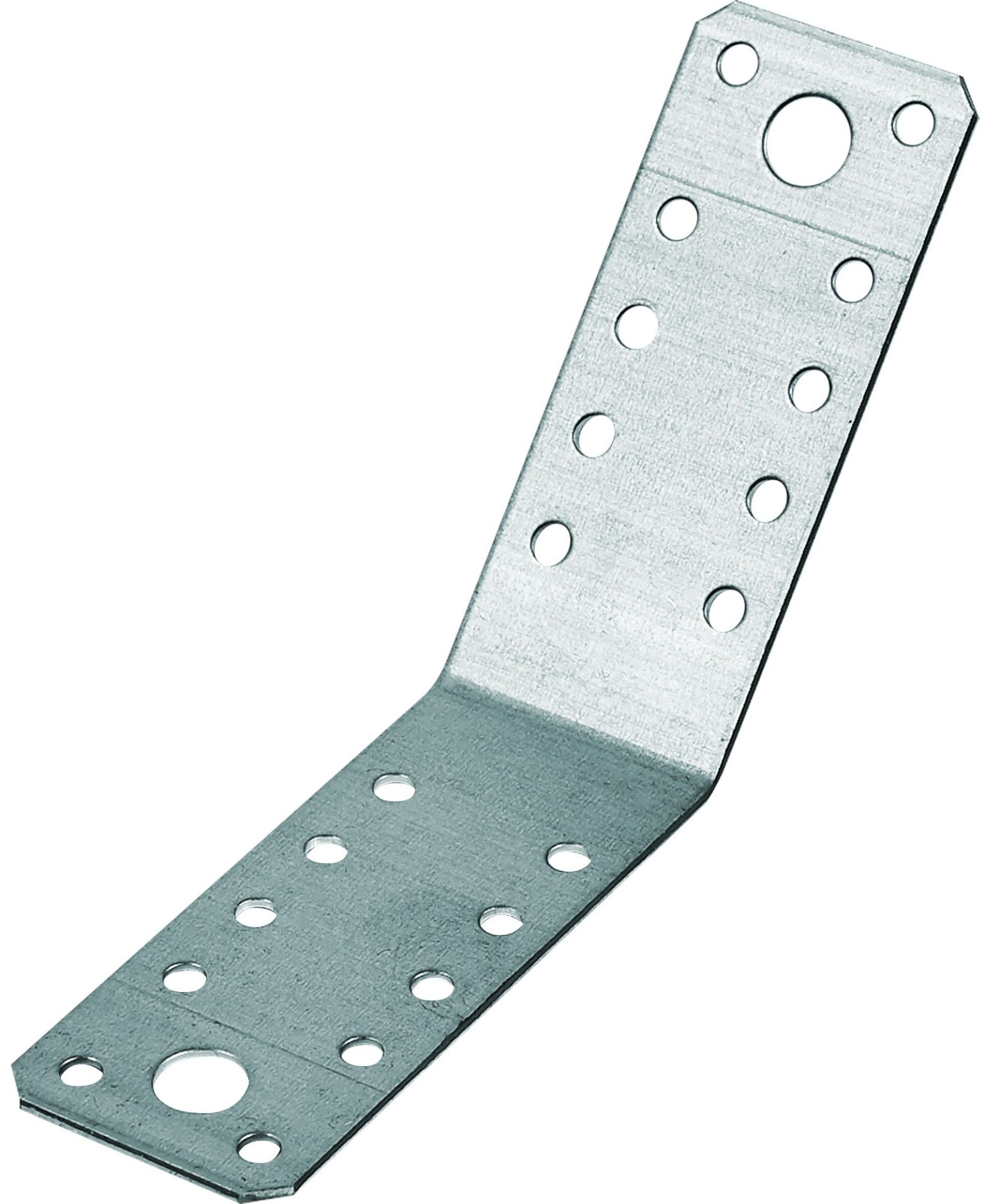 Уголок крепежный под углом 135 градусов 90х90х40х1,5 мм KUS, оцинкованная сталь - фото