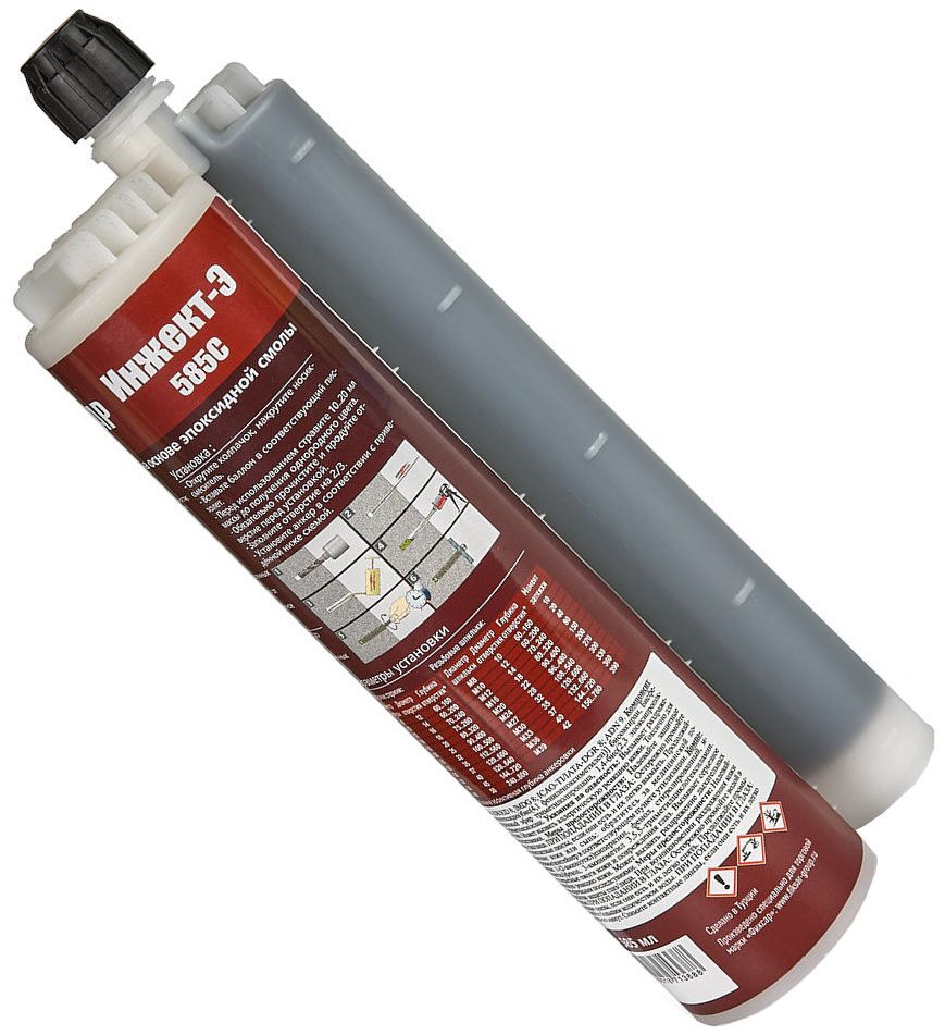 Химический анкер 585 мл Инжект-Э 585С Фиксар 611105585, летний, эпоксидная смола - фото