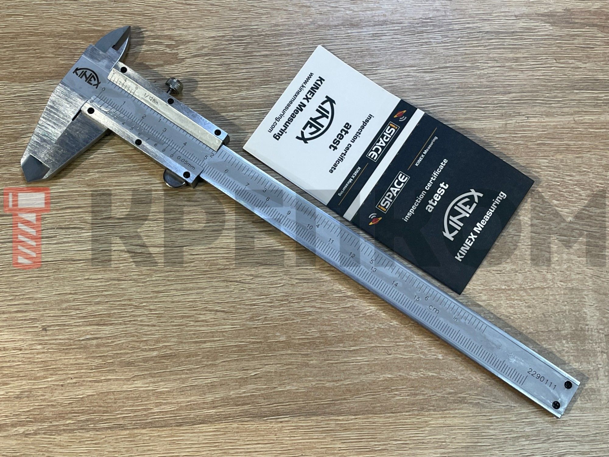 Штангенциркуль нониусный ШЦ-1 DIN 862 Kinex - фото