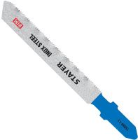 Изображение товара Полотна по металлу T118GF для электролобзика 50х1,1 мм 28TPI, Stayer 15994-1.1_z02, биметалл, 2 шт