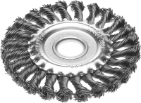 Щетка дисковая жгутированная для УШМ Professional Stayer